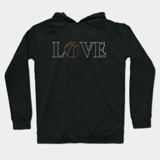 Love basketball Hoodie